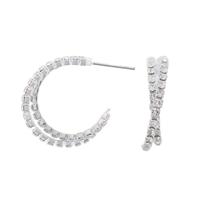 Oroclone J01151-W-CRY Earrings