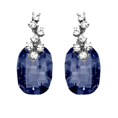 Crystal Colors J08183-DB-E Earrings