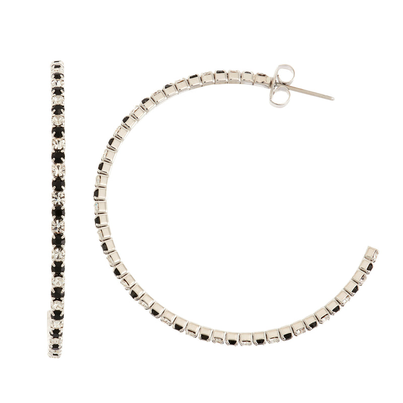 J00192A/45/JETWH Earrings