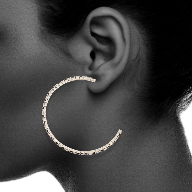 J00192A/45/JETWH Earrings