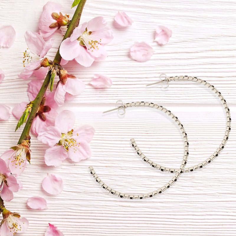 J00192A/45/JETWH Earrings