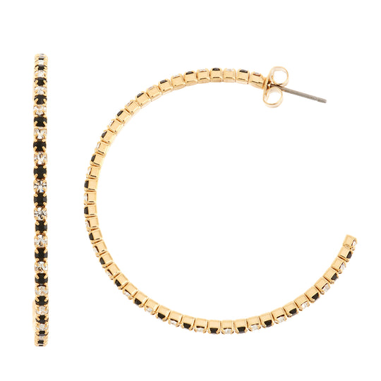 J00193A/45/JETWH Earrings