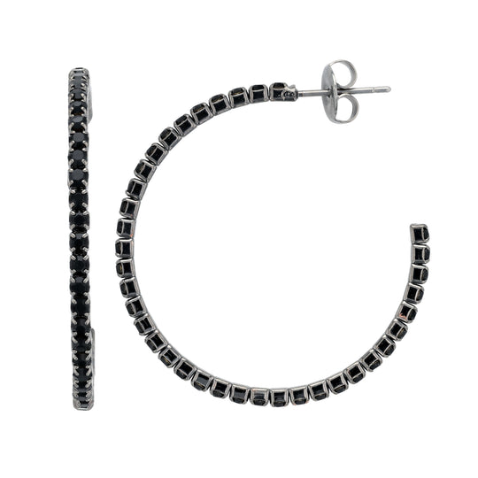 J00195/35/JET *** Earrings