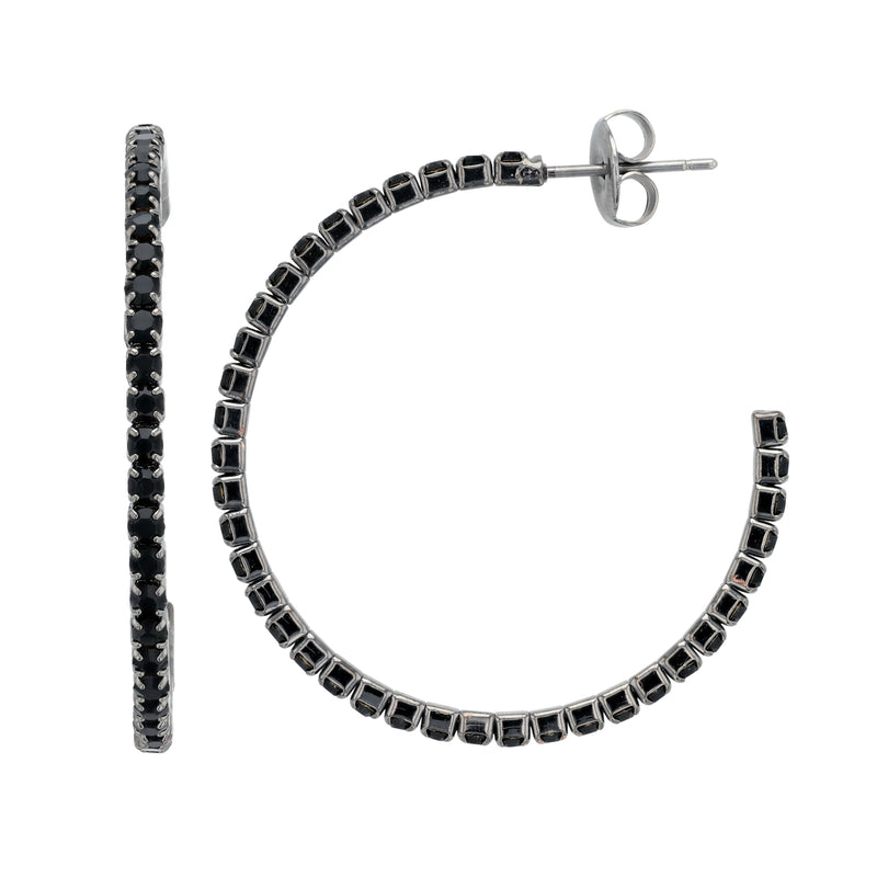 J00195/35/JET Earrings