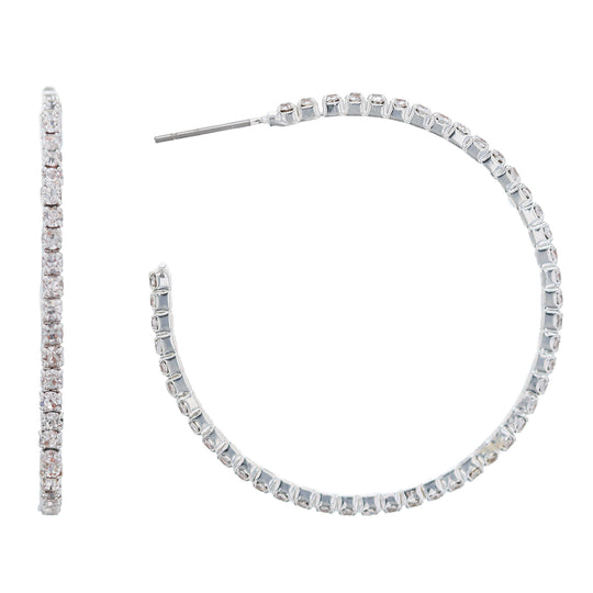 J01147-40-W-CRY Earrings