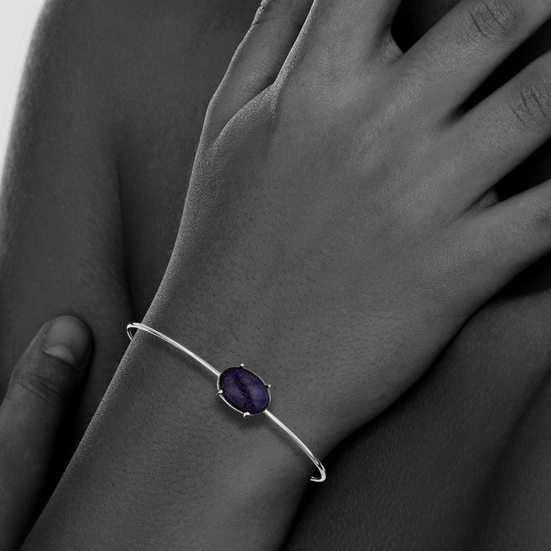 J02014/W/BLUS Bangle