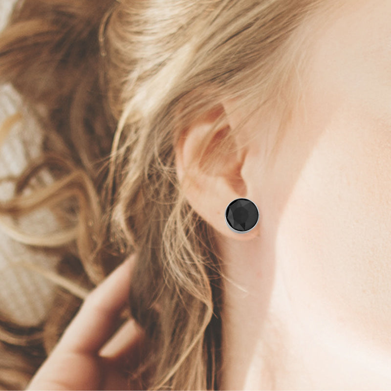 J05978/E/W/8/JET Earrings
