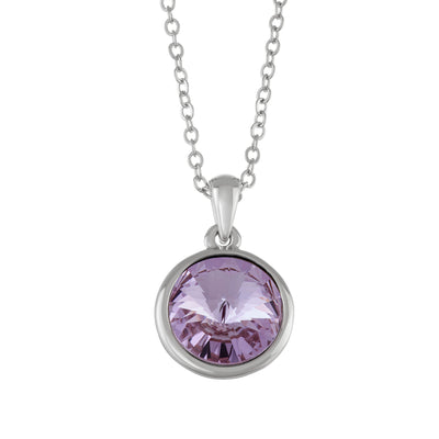 Crystal Colors J07006/P/W/VIO Pendant