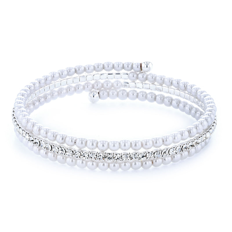 J08052/B/W-SP/PRL Bangle