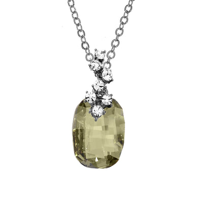 Crystal Colors J08183-SS-P Pendant