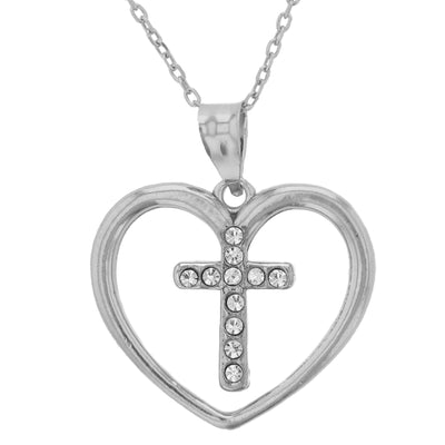 Giorgio Argento JS1507-N-CRY-SP Necklace