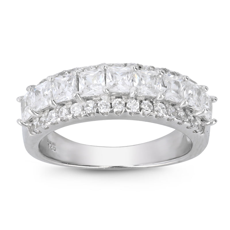 JS2922/R/W/CZ Ring Size 7