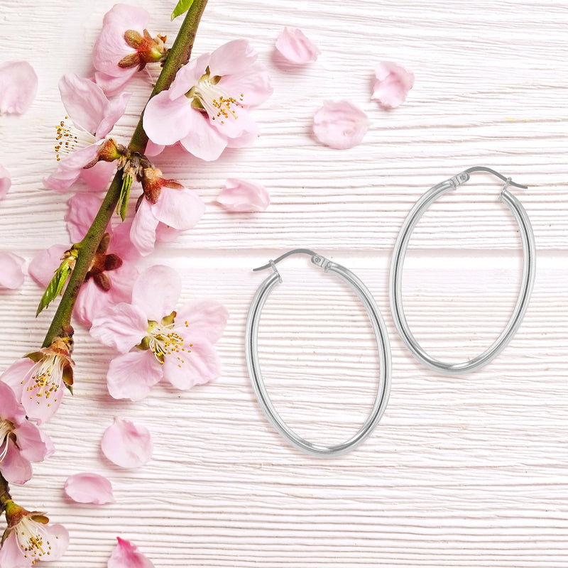 JS3062OV/SP/35/POL Earrings