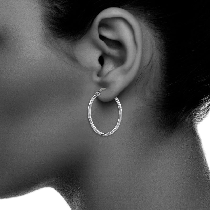 JS3073OV/SP/25/POL Earrings