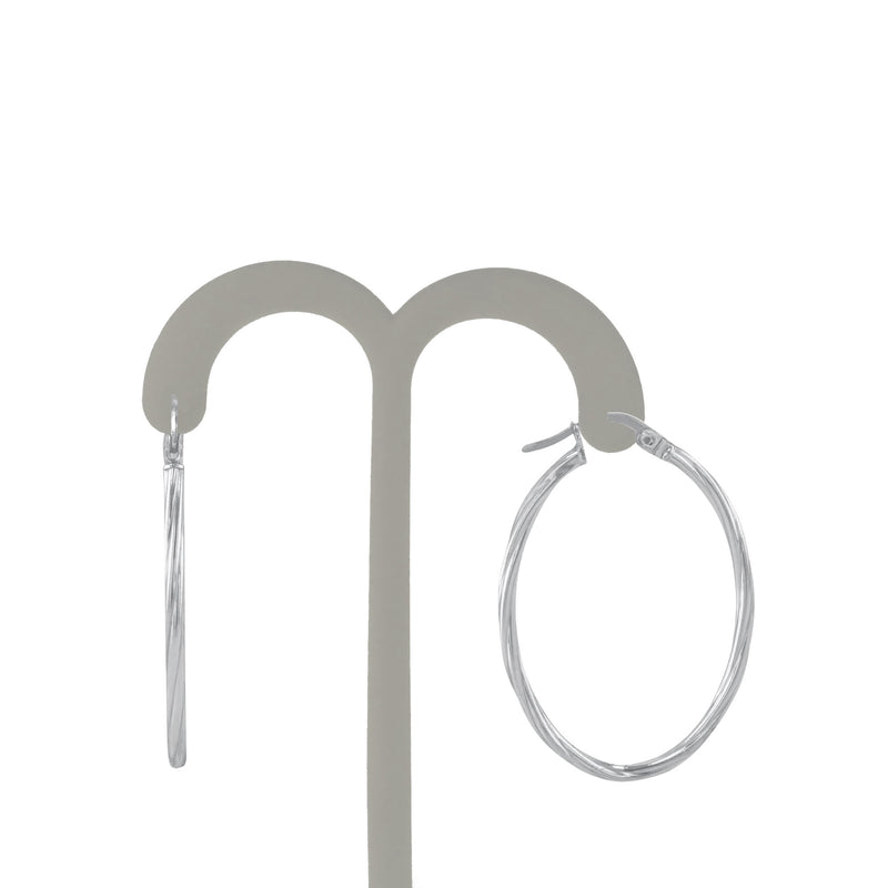 JS3073OV/SP/35/POL Earrings