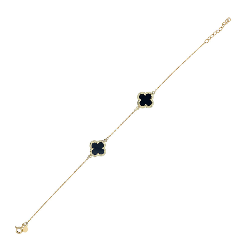 Giorgio Argento JS7014-B-18GP-BLK Bracelet