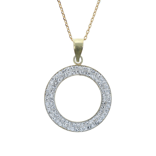 JS7016-N-18GP-WH Necklace