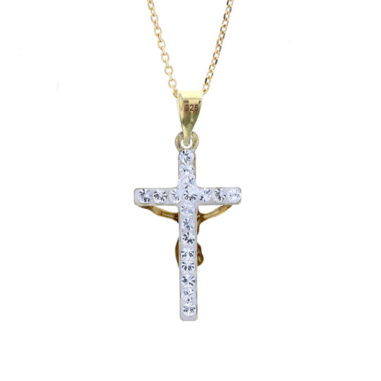 JS7019-N-18GP-WH Necklace