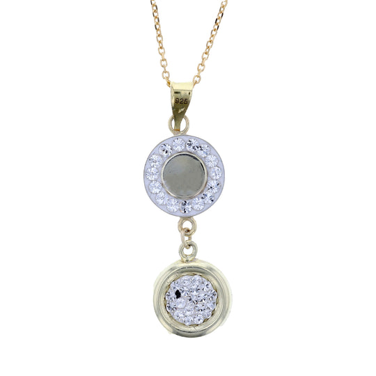 JS7025-N-18GP-WH Necklace