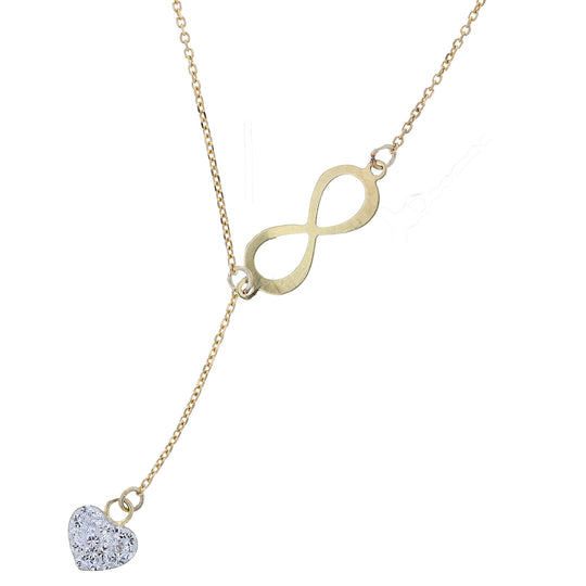 JS7031-N-18GP-WH Necklace