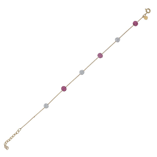 JS7034-B-18GP-WHLRO Bracelet