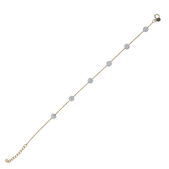 JS7034-B-18GP-WH Bracelet