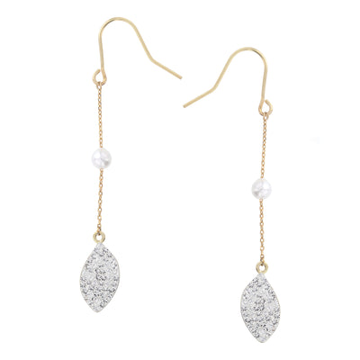 Giorgio Argento JS7042-E-18GP-WHPRL Earrings