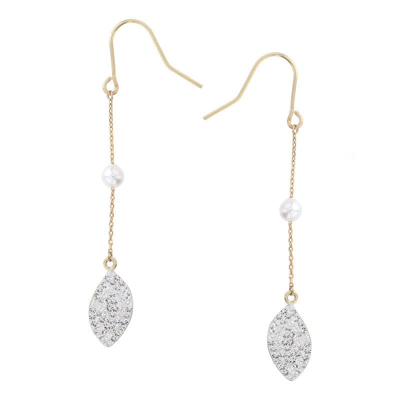 Giorgio Argento JS7042-E-18GP-WHPRL Earrings