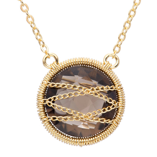 L00004/Y/SQ-CRY Pendant