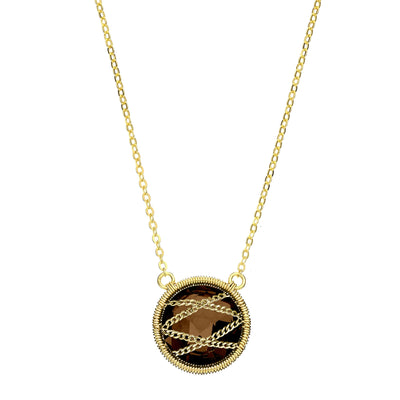 L00004/Y/SQ-CRY Pendant