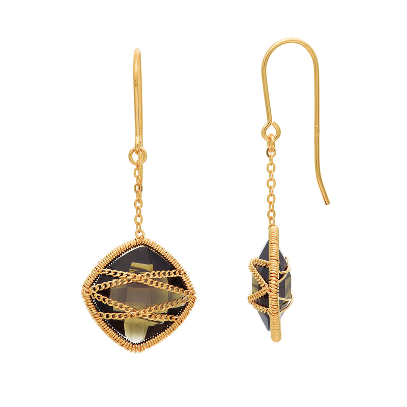 L00010/Y/SQTZ Earrings