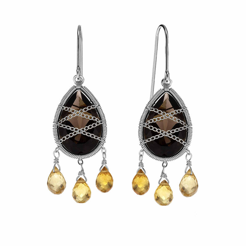 L00039/W/SQ-CIT Earrings