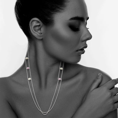 L00072/N/W/AMYGAMY Necklace