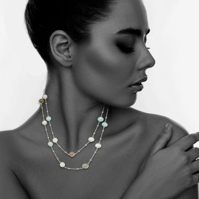 L00122/N/W/MULTI2 Necklace