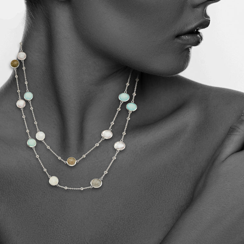 L00122/N/W/MULTI2 Necklace