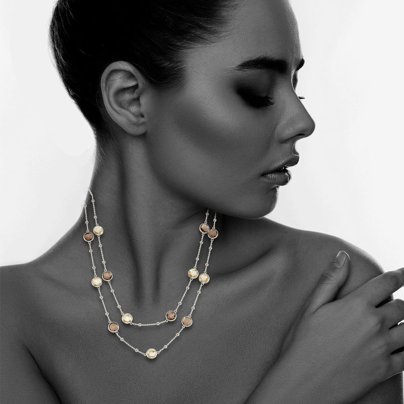 L00122/N/W/SQZCIT Necklace