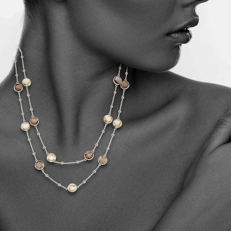 L00122/N/W/SQZCIT Necklace
