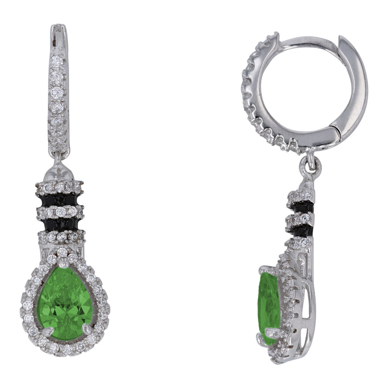 NF0171/E/W/CZ/GRN Earrings