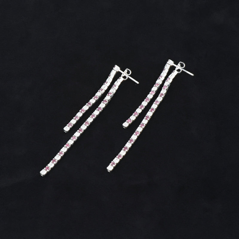 J00443/4/SP/AMY/WH Earrings