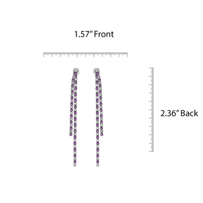 J00443/4/SP/AMY/WH Earrings