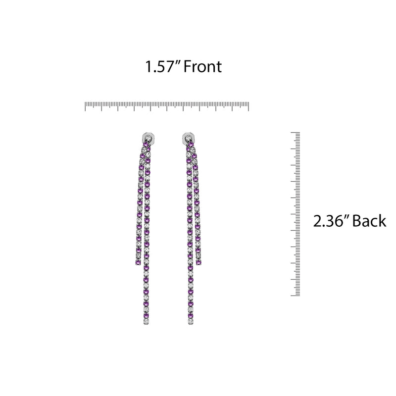 J00443/4/SP/AMY/WH Earrings