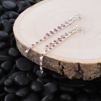 J00443/4/SP/AMY/WH Earrings