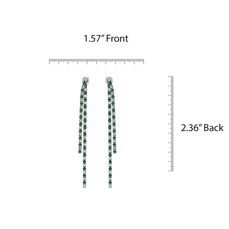 J00443/4/SP/EMD/WH Earrings