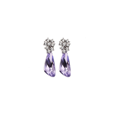 Crystal Colors J08185-PL-E Earrings