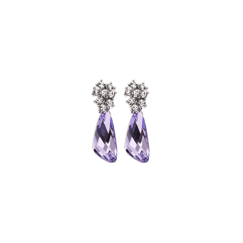 Crystal Colors J08185-PL-E Earrings